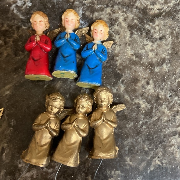 12 Angel ornaments Vintage Hong Kong - Picture 10 of 13